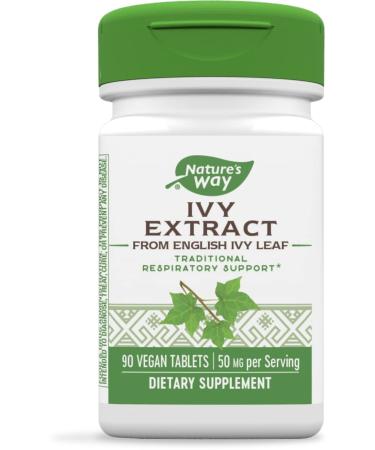Nature's Way Ivy Extract 50 mg 90 Vegan Tablets