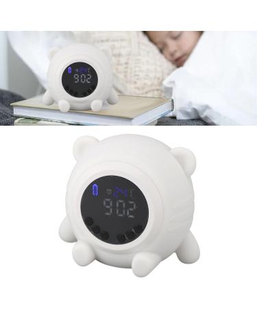 White Noise Alarm Clock - Rechargeable Bluetooth Clock with 7 Relaxing Sounds & 17 Volume Levels - Perfect for Adults Kids & Babies | Colorful Silicone & ABS Design - Buy Online on GoSupps.com