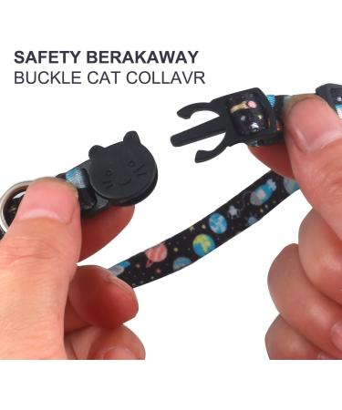 Adjustable Airtag Cat Collar with Bell | Silicone Cover & Breakaway Safety Buckle for Cats & Kittens - Compatible with Apple Airtag - Buy Online on GoSupps.com