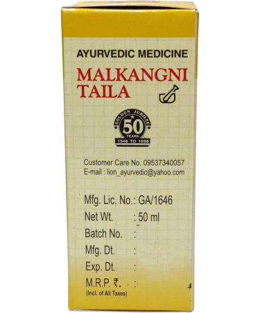 Malkangni Taila -Pack of 12 x 100ML - Buy Online on GoSupps.com