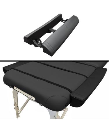 Royal Massage Universal Side Armrest Extension Bolster Pillow Set (Black) Universal Black