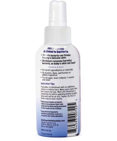 SkinSmart Eczema Spray for Babies & Toddlers | Heal Delicate Skin 4oz (Pack of 2) - Safe & Effective - Buy Online on GoSupps.com