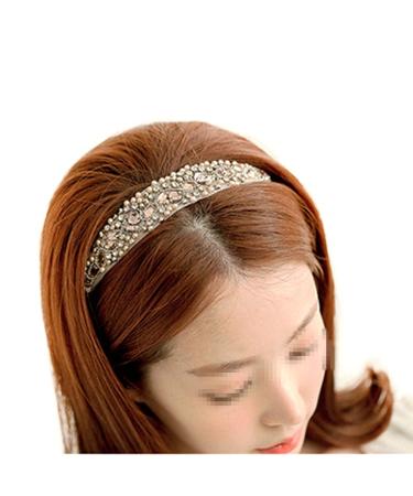 Elegant Tininna Bridal Headband - Handmade Rhinestone & Pearl Crown for Weddings - Buy Online on GoSupps.com