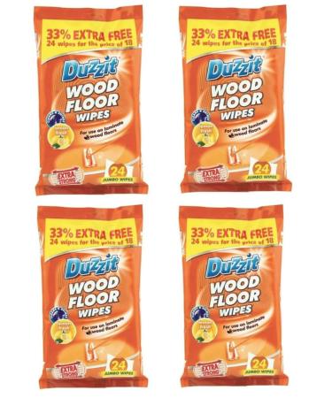 96 Laminate And Wood Floor Wipes Clean & Shine Lemon Fresh - Buy Online on GoSupps.com