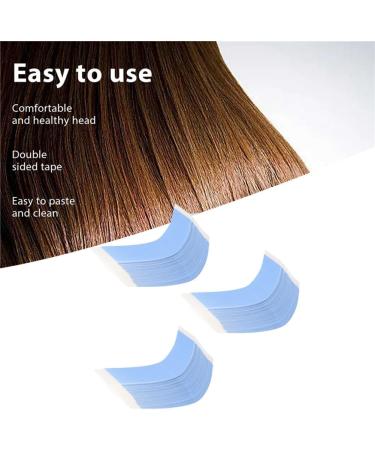 Wyerewel 108Pc/Lot Strong Fixed Double-Sided Tape Wig Hair System Tape Waterproof for Adhesive Tape Extended Toupee Lace Wig Film Easy to Use Fine Workmanship - Buy Online on GoSupps.com