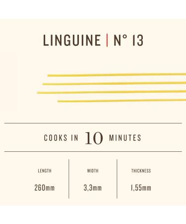 Rummo Italian Linguine No.13 - Perfectly Al Dente Pasta (16 oz) - Buy Online on GoSupps.com
