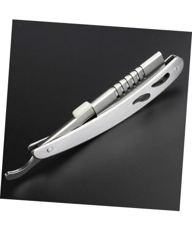 Minkissy Stainless Steel Razor Holder | Rustproof Hairdresser & Beard Shear Knife Holder for Men - International Shipping Available - Buy Online on GoSupps.com