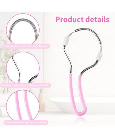 Lot de 4 pilateurs Visage Manuels Ressort Outils de Filetage INOX pour P ques et Carnaval pilation Rapide Joues et L vres pour Maquillage de F te Kit Beaut Portable 2026 - Buy Online on GoSupps.com