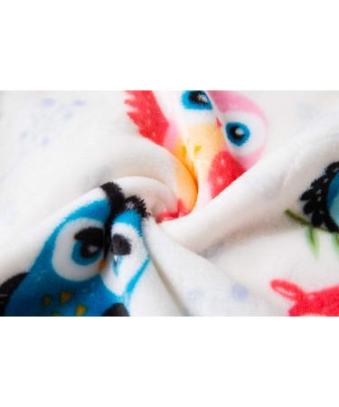 XINNE Boys Girls Soft Bathrobe - Cute Owl Pattern Flannel Hoodie Sleepwear for Toddlers & Babies - Cozy Pajamas for Kids - Buy Online on GoSupps.com
