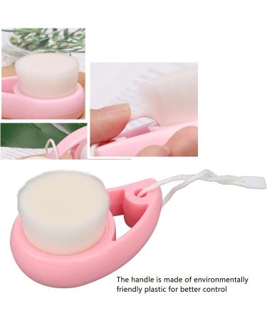Manual Facial Cleaning Brush Skin Care Portable Hanging Soft Bristles Face Scrubber Brush for Home Salon - Buy Online on GoSupps.com