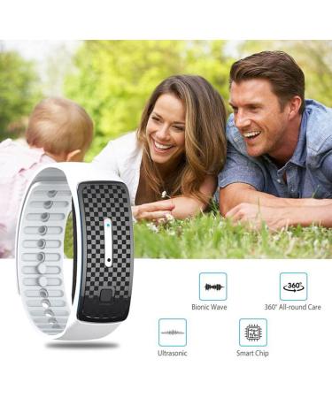 Lichengtai Ultrasound Mosquito Protection Bracelet - Waterproof Anti-Mosquito Band for Adults & Children | Reusable & Safe - Buy Online on GoSupps.com