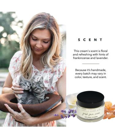Pretty farm girl Fresh Face Tallow Cream - Anti-Aging & Plumping - Floral & Refreshing Scent - Handmade - All Skin Types - For Around the Eyes Neck and Lips. - Buy Online on GoSupps.com