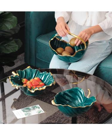 Fruit Basket Fruit Bowl Ceramic Fruit Bowl Creative Fruit Basket Countertop Fruit Bowl Stand Bread Vegetable Snacks Organizer Storage for Kitchen Kitchen Organizers and Storage (Color : E) - Buy Online on GoSupps.com