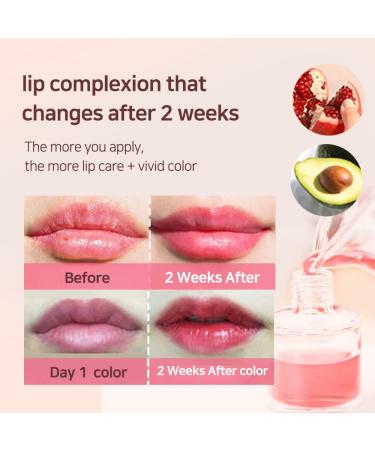 Natural Shine LUX REDDROP VENUS Lip Cure (Clear Red) | Water Lip Stain (0.27oz) | Lightweight, Long Lasting, Overnight Exfoliator Treatment - Buy Online on GoSupps.com