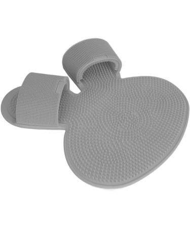 Buy Foot Exfoliating Mat - Flexible Durable Silicone Shower Foot Cleaner for Women - Grey | International Shipping Available - Buy Online on GoSupps.com