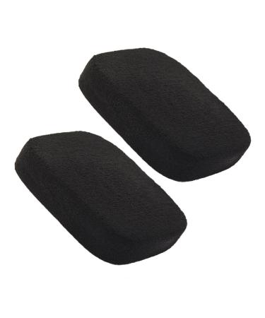 1 Set 2pcs Face Wash Face Sponges Cleansing Face Scrubbers Makeup Remover Sponges Face Tool Body Puff Charcoal Sponge Puffs Face Tool Pva Loofah Miss Cotton Pad