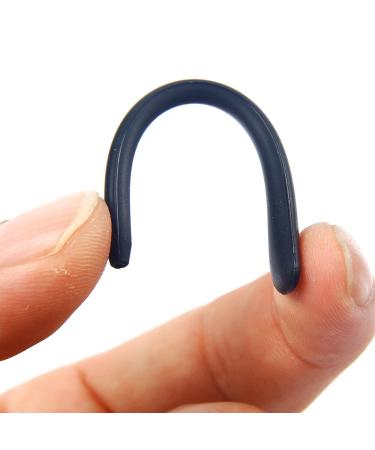 YouY 2PCS Silicone Anti-Slip Glasses Temple Covers - Black Glasses Temple Socks for Comfort & Grip - Buy Online on GoSupps.com