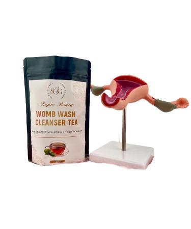 SUBS Global Womb Wash Cleanser Tea - Herbal Feminine Care Tea for Women's Wellness - Buy Online on GoSupps.com