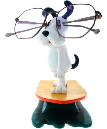 Surfer Dog Glasses Holder - Polyresin Maritime Decor for Your Room | Shop Internationally - Buy Online on GoSupps.com