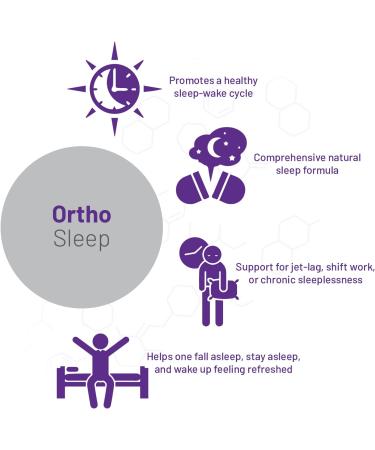 Ortho Sleep by AOR - Advanced Orthomolecular Research | 60 Veggie Capsules with Cyracos for Restful Sleep - Buy Online on GoSupps.com