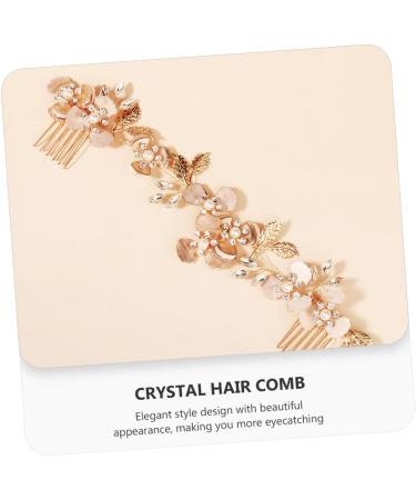 Didiseaon Pearl Rhinestone Couple Combs Hair Claw Clips for Women Crystal Headpiece Bridal Hair Comb Bridal Headpiece Combs Decorative Crystal Flower Copper Wire Wedding Miss - Buy Online on GoSupps.com