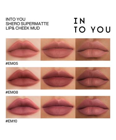 INTO YOU Matte Lipstick - Waterproof Long Lasting High Impact Color for Lips & Cheeks | Super Stay Pink Lipstick (EM525) - International Shipping Available - Buy Online on GoSupps.com