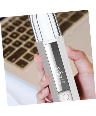 POPETPOP 1pc Rechargeable Facial Sprayer Electric Face Mister Portable Face Steamer Facial Mist Sprayer Electric Sprayer Spray Humidifier White Moisturizing Hydrating Instrument 15.60X3.60X3.60CM White - Buy Online on GoSupps.com