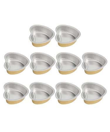 Heart-Shaped Wax Warmer Insert - Durable Aluminum Mini Shell for Hard Wax Pearls & Hair Removal | International Shipping - Buy Online on GoSupps.com