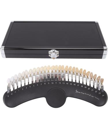 Professional 27 Colors Teeth Whitening Shade Guide Box for Precise Color Comparison - Buy Online on GoSupps.com