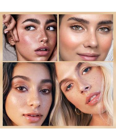 PICKX Freckle Pen 4 Colors Set - Waterproof & Long-Lasting Fake Freckle Makeup in Light Brown Shade - Buy Online on GoSupps.com
