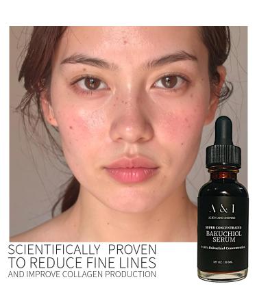 100% Pure Cold Pressed Bakuchiol Serum 1 oz Plant-Based Natural Retinol Alternative - Buy Online on GoSupps.com