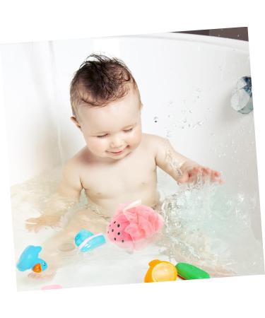 Buy Healeved 3pcs Children's Bath Ball Set | Loofah Shower Scrubbers for Skin Cleaning | International Shipping Available - Buy Online on GoSupps.com
