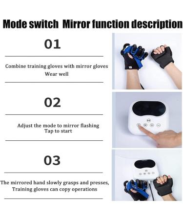 Stroke Hemiplegia Rehabilitation Training Equipment 4 Modes/Easy Operation Different Gears For Long-Term Relief Finger Cramps Left-L - Buy Online on GoSupps.com