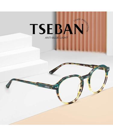 TSEBAN Anti-Blue Light Glasses for Women - Prescription-Free Digital Eye Protection Reading Glasses - Buy Online on GoSupps.com