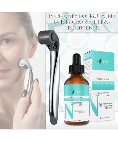 Niacinamide Serum Face for Microneedling High Dose + Zinc + Hyaluronic | 60 ml - Buy Online on GoSupps.com