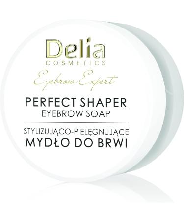 Delia Cosmetics - EYEBROW EXPERT - Eyebrow Styling Soap - Care and Hydration - Any Eyebrow Color - Transparent Effect - Ginseng Extract - Set - 10 ml - Buy Online on GoSupps.com