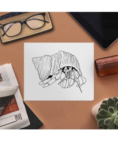 Buy 2 x Hermit Crab Microfiber Lens & Glasses Cloths Ultimate Cleaning Solution for Your Eyewear | Fast International Shipping - Buy Online on GoSupps.com