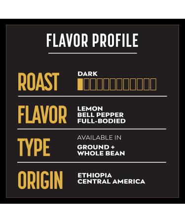 BLK & Bold Specialty Medium Roast Coffee - 12 oz Ground (340g) | Premium Flavor - Buy Online on GoSupps.com