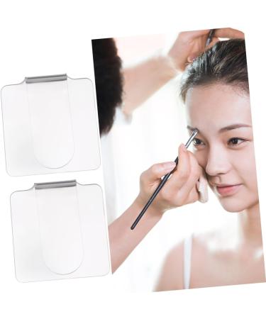 Alipis Palettes Acryliques pour Nail Art 2 Pi ces Transparentes Format Carr Palettes de M lange pour Fond de Teint Maquillage Professionnel Usage Salon - Buy Online on GoSupps.com