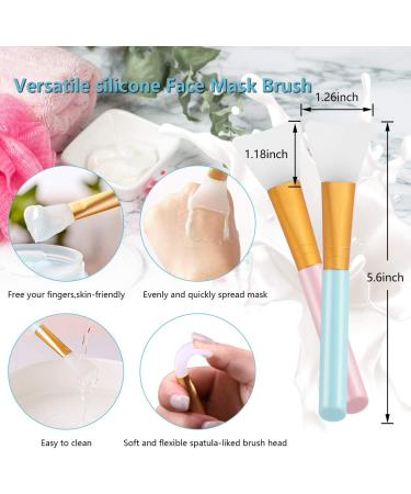 LIONVISON 2pcs Lip Scrub Brush and Facial Cleansing Brush Set for Blackhead Removal and Mask Application - Buy Online on GoSupps.com