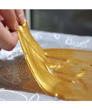 Lesb 5pcs 24k Gold Gel Collagen Masks - Anti-Aging Puffiness Relief & Deep Tissue Rejuvenation for Summer Skincare - Buy Online on GoSupps.com