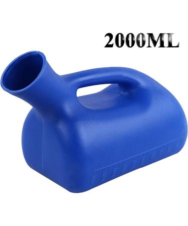 Urine Bottle Emergency Urinal Toilet Large Male Urinal -2000ML Portable Mens Potty Pee Bottle Collector Travel Toilet - Buy Online on GoSupps.com