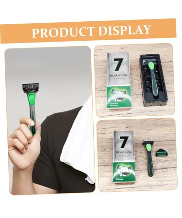 Premium Stainless Steel Razor Shaver Set for Men - Ultimate Hair Shaving & Grooming Solution - Buy Online on GoSupps.com