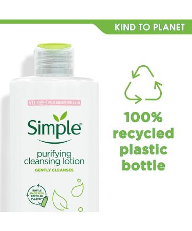 Simple Set of 6 Kind To Skin Purifying Cleansing Lotion 200 ml 1 Unit - Buy Online on GoSupps.com