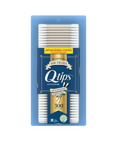 Q-tips Cotton Swabs, 300 Count (Pack of 2)