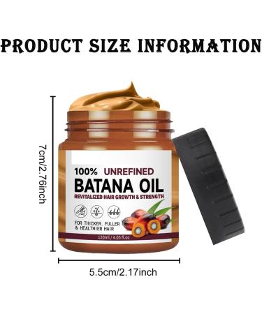 PCC PTYXIS Batana Oil Oil for dry and damaged hair deep moisture against hair loss and repair of damage removes split ends suitable for men and women 1 120 g Paquete de 1 - Buy Online on GoSupps.com