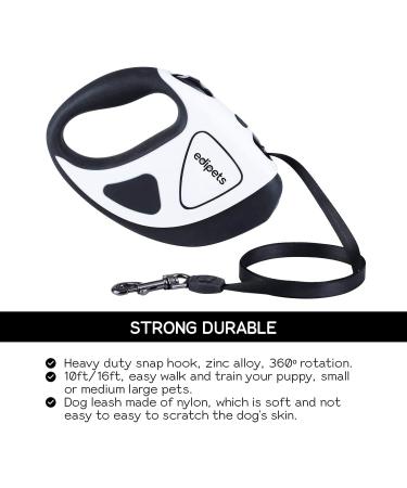 Edipets 5m Extendable Dog Leash with LED Flashlight - Ideal for Training & Walks | Perfect for Small Medium & Large Dogs - Buy Online on GoSupps.com