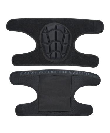 Youth Elbow Guard Baseball Elbow Guard Baseball Nonslip Elbow PadARM PROTECTION WRAP Adjustable for Baseball VolleyballBreathable Forearm Wrap Brace Black