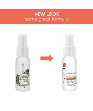 BIOLAGE All-In-One Coconut Infusion Treatment Spray | For All Hair Types | Sulfate & Paraben-Free | Vegan | 1 Fl Oz - Buy Online on GoSupps.com