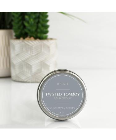 Solid Perfume - Fragrant Orange Blossom Rich Coffee Notes Sweet Jasmine Bitter Almond Sweet Licorice Vanilla Cedarwood Cashmere Wood Blend (Charleston Nights) - Buy Online on GoSupps.com